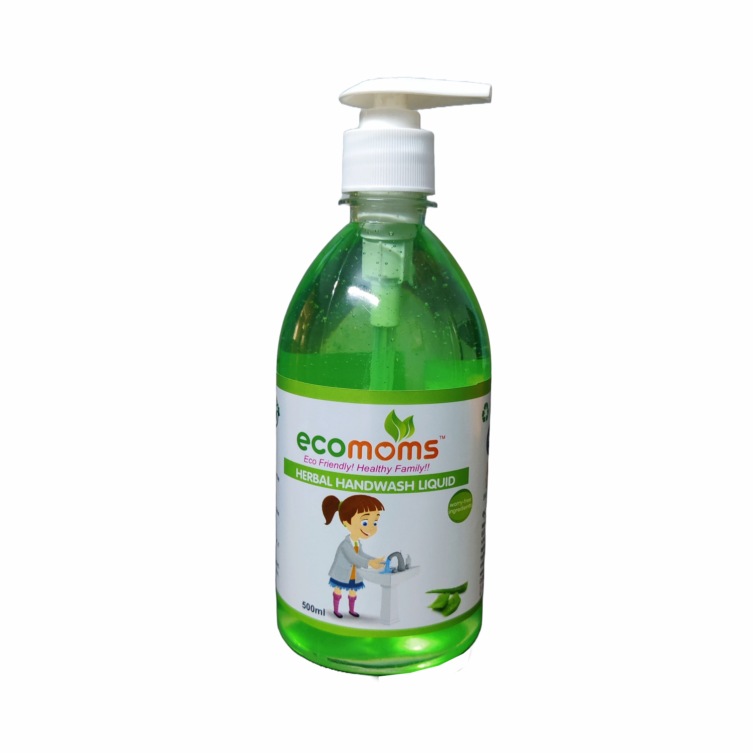 Ecomoms Natural Hand Wash | All Skin Types | Kids Safe | Eco-Friendly, Plant-Based - Ecomoms