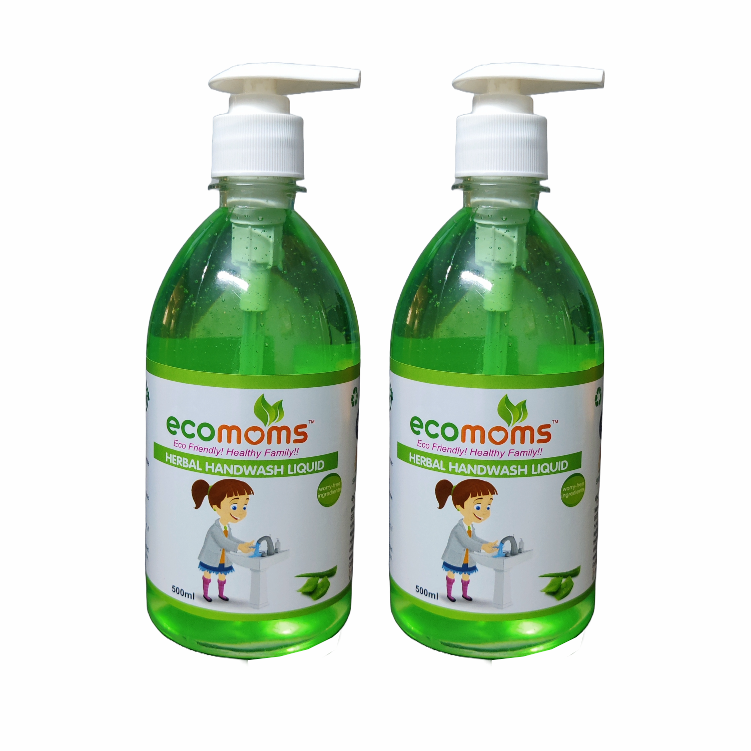 Ecomoms Natural Hand Wash | All Skin Types | Kids Safe | Eco-Friendly, Plant-Based - Ecomoms